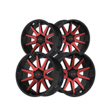 1 X ION 143 20X9 8-180 124.2 Hub 18 Offset Black Wheel Rim