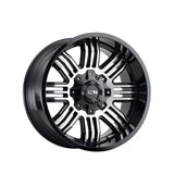 1 X ION 144 20X9 6-135/6-139.7 106 Hub 18 Offset Black Wheel Rim