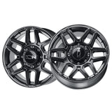 1 X ION 146 20X9 8-170 125.2 Hub 18 Offset Black Wheel Rim