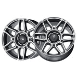 1 X ION 146 20X10 5-127 78.1 Hub -19 Offset Black Wheel Rim