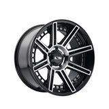 1 X ION 149 20X9 5-139.7 87.1 Hub -12 Offset Black Wheel Rim