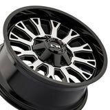 1 X ION 152 20X9 5-127/5-139.7 87.1 Hub 0 Offset Black Wheel Rim