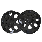 1 X ION 167 20X8.25 8-165.1 121.3 Hub 115 Offset Black Wheel Rim