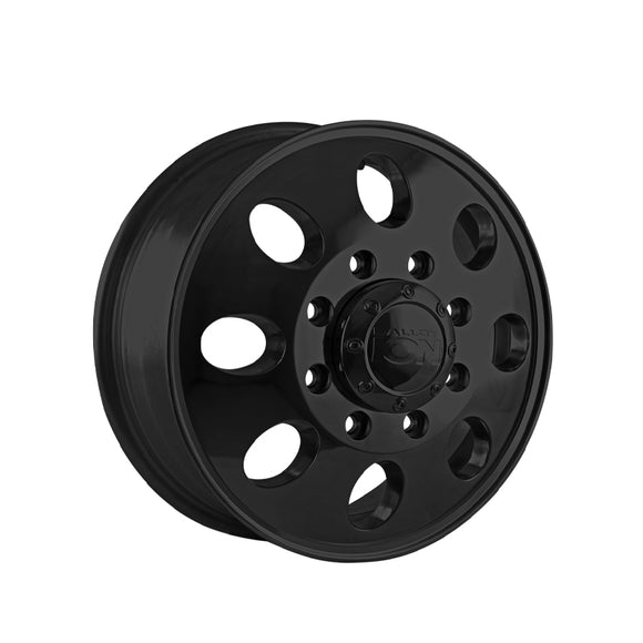 1 X ION 167 17X6.5 8-165.1 130.18 Hub 125.3 Offset Black Wheel Rim