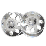 1 X ION 167 17X6.5 8-210 154.2 Hub -142 Offset Silver Wheel Rim