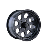 1 X ION 171 17X9 5-127 83.82 Hub -12 Offset Black Wheel Rim
