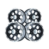 1 X ION 174 16X10 6-139.7 106 Hub -38 Offset Black Wheel Rim