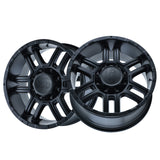 1 X ION 179 16X8 8-165.1 130.8 Hub 10 Offset Black Wheel Rim