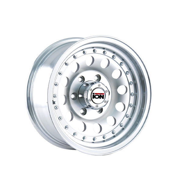 1 X ION 71 15X8 5-114.3 83.06 Hub -19 Offset Silver Wheel Rim