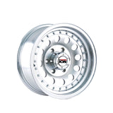 1 X ION 71 15X7 5-114.3 83.06 Hub -6 Offset Silver Wheel Rim