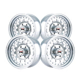 1 X ION 71 15X7 5-114.3 83.06 Hub -6 Offset Silver Wheel Rim