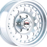 1 X ION 71 15X8 5-114.3 83.06 Hub -19 Offset Silver Wheel Rim