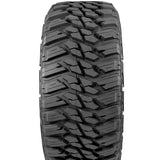 1 X New Kanati Mud Hog M/T LT37X12.50R17 124Q 6Ply Tires