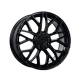 1 X Katana Racing KR01 20x8.5 5x114.3 73.1 Hub 6.32 Offset Glossy Black Wheel Rim