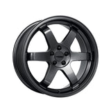 1 X Katana Racing KR08 18X8 5X114.3 73.1 Hub 6.07 Offset Glossy GunMetal Wheel Rim