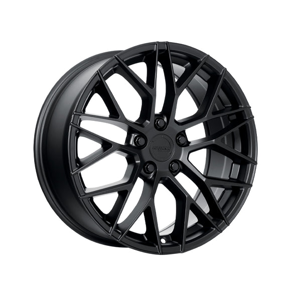 1 X Katana Racing KR01 18X8 5X114.3 73.1 Hub 6.07 Offset Matte Black Wheel Rim