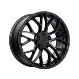 1 X Katana Racing KR01 18X8 5X100 73.1 Hub 6.07 Offset Matte Black Wheel Rim