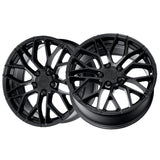 1 X Katana Racing KR01 18X8 5X100 73.1 Hub 6.07 Offset Matte Black Wheel Rim