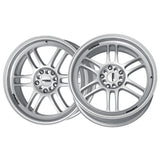 1 X Katana Racing KR02 17X7.5 5X100 73.1 Hub 5.82 Offset Glossy Sliver Wheel Rim