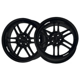 1 X Katana Racing KR02 18X8 5X100 73.1 Hub 6.07 Offset Matte Black Wheel Rim