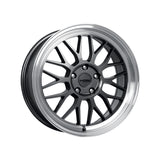 1 X Katana Racing KR06 18X8 5X114.3 73.1 Hub 6.07 Offset Glossy Gun Metal Machine Lip Wheel Rim