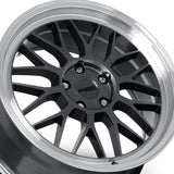 1 X Katana Racing KR06 18X8 5X114.3 73.1 Hub 6.07 Offset Glossy Gun Metal Machine Lip Wheel Rim