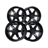 1 X Katana Racing KR08 17x7.5 5x100 73.1 Hub 5.82 Offset Matte Black Wheel Rim