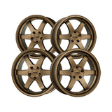 1 X Katana Racing KR08 17X7.5 5X100 73.1 Hub 5.82 Offset Matte Bronze Wheel Rim