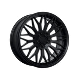1 X Katana Racing KR09 18X8 5X112 73.1 Hub 6.07 Offset Matte Black Wheel Rim