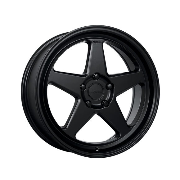 1 X Katana Racing KR03 20x8.5 5x114.3 73.1 Hub 6.32 Offset Matte Black Wheel Rim