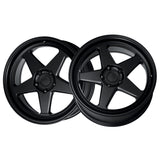 1 X Katana Racing KR03 18x8 5x114.3 73.1 Hub 6.07 Offset Matte Black Wheel Rim