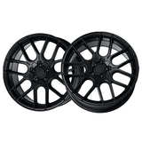 1 X Katana Racing KR04 18X8 5X105 73.1 Hub 6.07 Offset Matte Black Wheel Rim