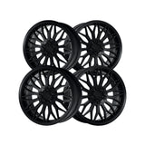 1 X Katana Racing KR05 18X8 5X120 73.1 Hub 6.07 Offset Matte Black Wheel Rim