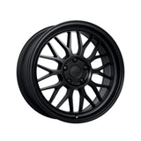 1 X Katana Racing KR06 18x8 5x114.3 73.1 Hub 6.07 Offset Matte Black Wheel Rim