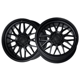 1 X Katana Racing KR06 18x8 5x114.3 73.1 Hub 6.07 Offset Matte Black Wheel Rim