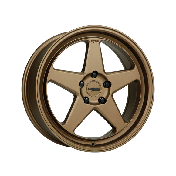 1 X Katana Racing KR03 18X8 5X114.3 73.1 Hub 6.07 Offset Matte Bronze Wheel Rim