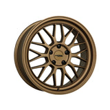 1 X Katana Racing KR06 18X8 5X112 66.6 Hub 6.07 Offset Glossy Black Machined Lip Wheel Rim