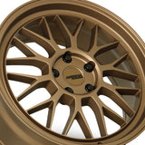 1 X Katana Racing KR06 18X8 5X112 66.6 Hub 6.07 Offset Glossy Black Machined Lip Wheel Rim