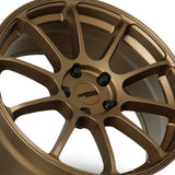 1 X Katana Racing KR07 18X8 5X114.3 73.1 Hub 6.07 Offset Matte Bronze Wheel Rim
