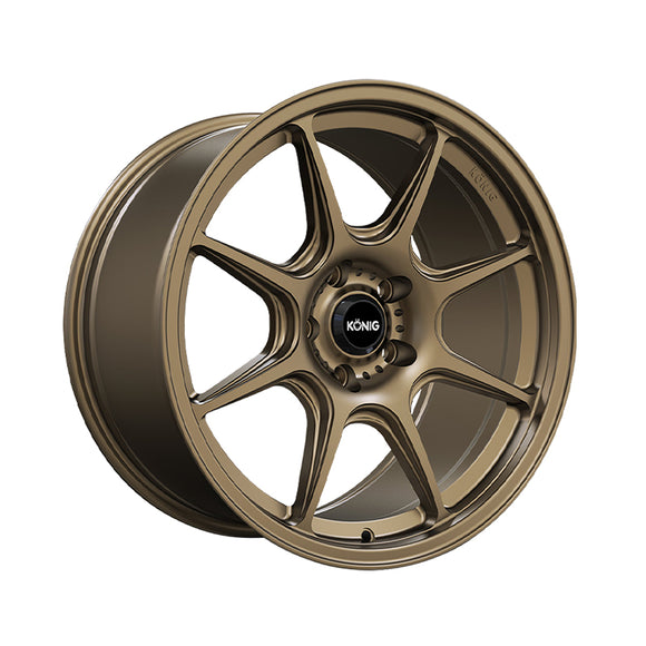 Konig 128 18X8.5 5X100 73.10 Hub +43 Offset Bronze Wheel Rim