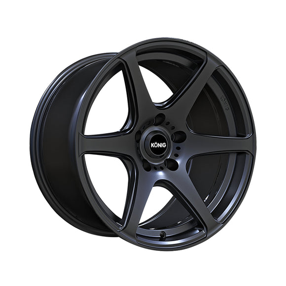 Konig 129 18X8 5X108 73.10 Hub +43 Offset Graphite Wheel Rim
