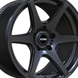 Konig 129 18X8 5X4.50 73.10 Hub +45 Offset Graphite Wheel Rim
