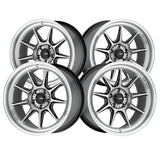1 X Konig 105M Countergram 19X8.5 5X112 66.6 Hub +43 Offset Chrome Wheel Rim