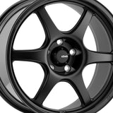 1 X Konig 106B Hexaform 18X8.5 5X112 66.6 Hub +43 Offset Black Wheel Rim
