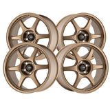 1 X Konig 106BZ Hexaform  17X8 5X100 73.1 Hub 40 Offset Bronze  Wheel Rim