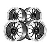 1 X Konig 47MC Hypergram  18X8.5 5X112 66.56 Hub 43 Offset Machined Finished Wheel Rim