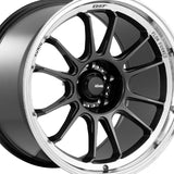 1 X Konig 47MC Hypergram 17X9 5X100 73.1 Hub +40 Offset Metallic Wheel Rim