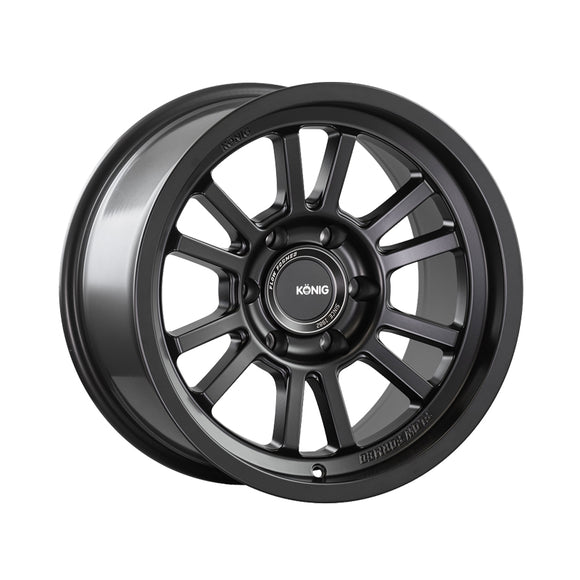 1 X Konig Hyper Trail 18X9 6X5.50 106.1 Hub +00 Offset Anthracite Wheel Rim