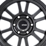 1 X Konig Hyper Trail 18X9 6X5.50 106.1 Hub +00 Offset Anthracite Wheel Rim