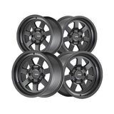 1 X Konig Hyper Trail 18X9 6X5.50 106.1 Hub +00 Offset Black Wheel Rim